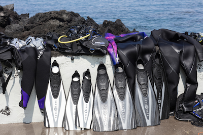 Equipo de buceo